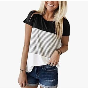 YunJey + Block T-Shirt